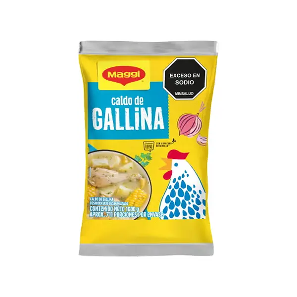Caldo Gallina Polvo Maggi Bolsa