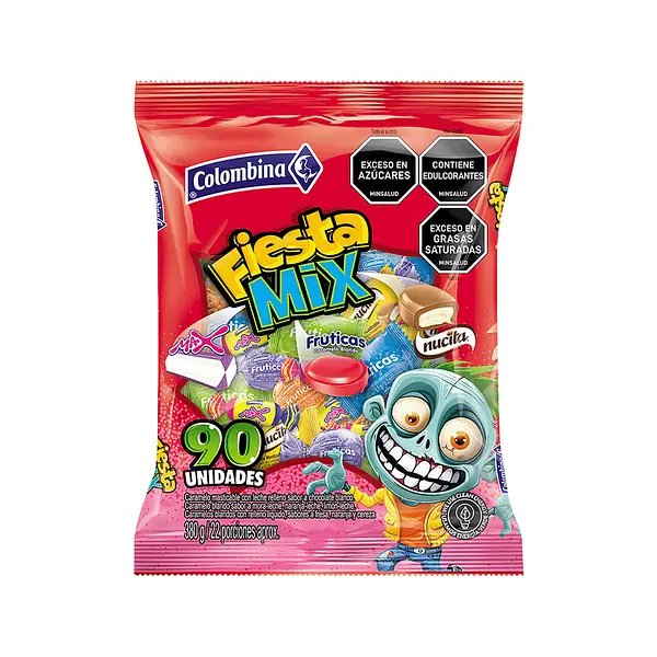 Caramelo Fiesta Mix Colombina X 90