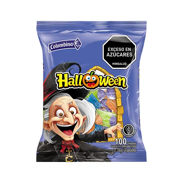 Caramelo Halloween Colombina X 100
